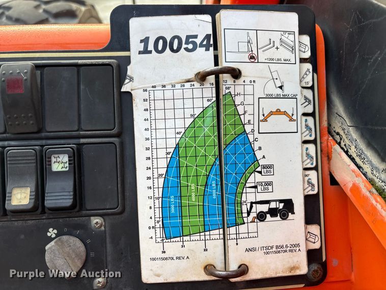 image for item DV7284 2014 SkyTrak 10054 telehandler