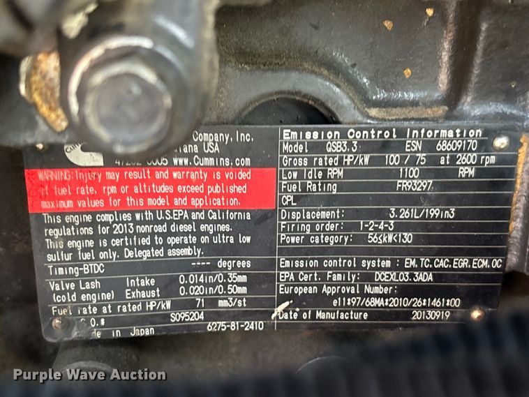 image for item DV7284 2014 SkyTrak 10054 telehandler