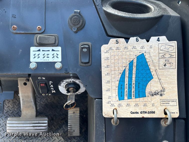 image for item DV7285 2018 Genie GTH-1056 telehandler