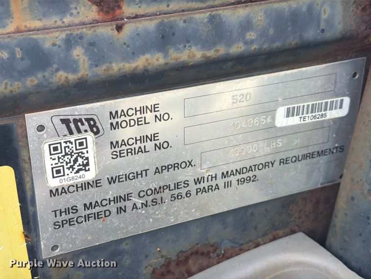 image for item DV7300AA 2004 JCB 520 telehandler
