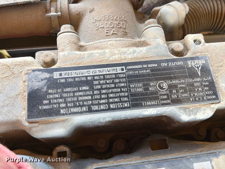 image for item DV7306 2018 Atlas COPCO PAS 100 HF water pump