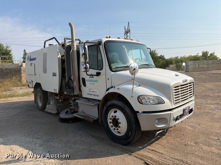 image for item DV8574 2015 Freightliner Business Class M2 street sweeper truck