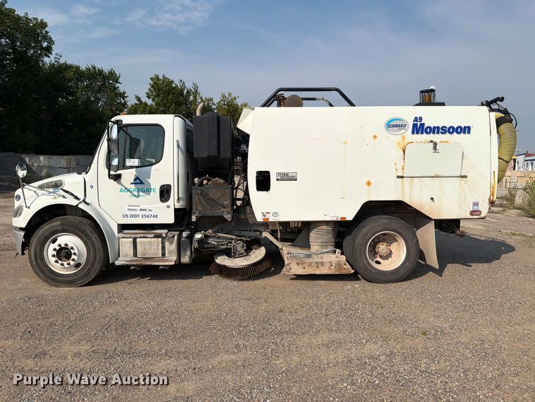 image for item DV8574 2015 Freightliner Business Class M2 street sweeper truck