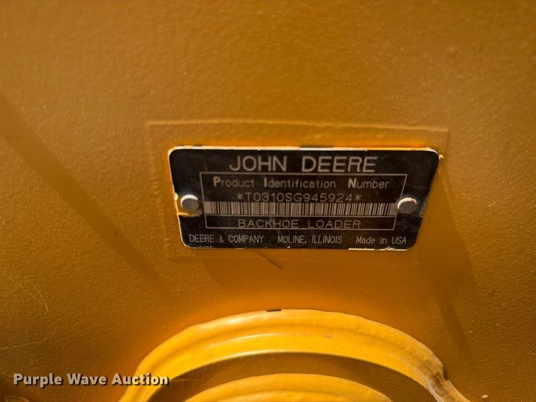 image for item DV8579 2005 John Deere 310SG backhoe