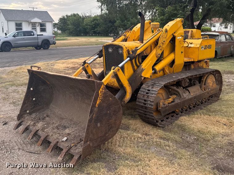 John Deere 450 track loader