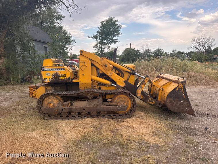 image for item DY3177 John Deere 450 track loader