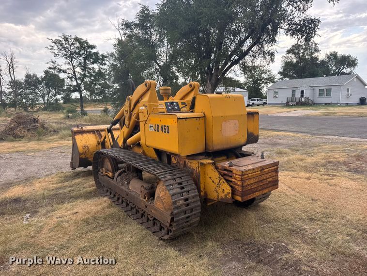 image for item DY3177 John Deere 450 track loader