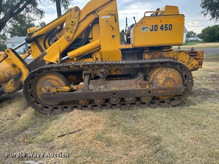 image for item DY3177 John Deere 450 track loader