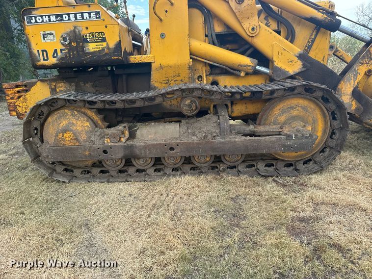 image for item DY3177 John Deere 450 track loader