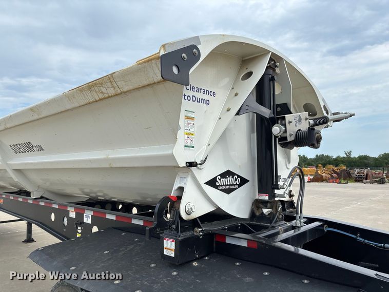 image for item DZ4545 2024 Smith-Co SX2-40-34 side dump trailer