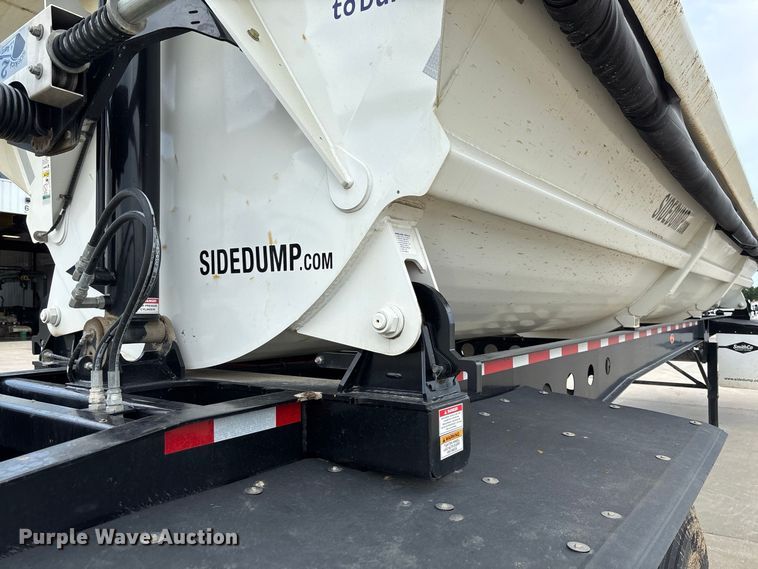 image for item DZ4550 2024 Smith-Co SX2-40-34 side dump trailer