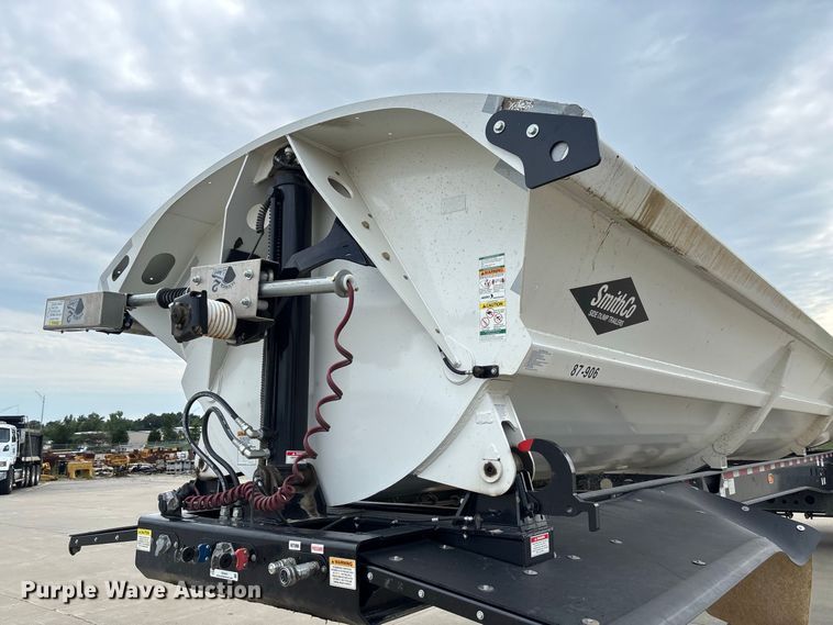 image for item DZ4551 2024 Smith-Co SX2-40-34 side dump trailer