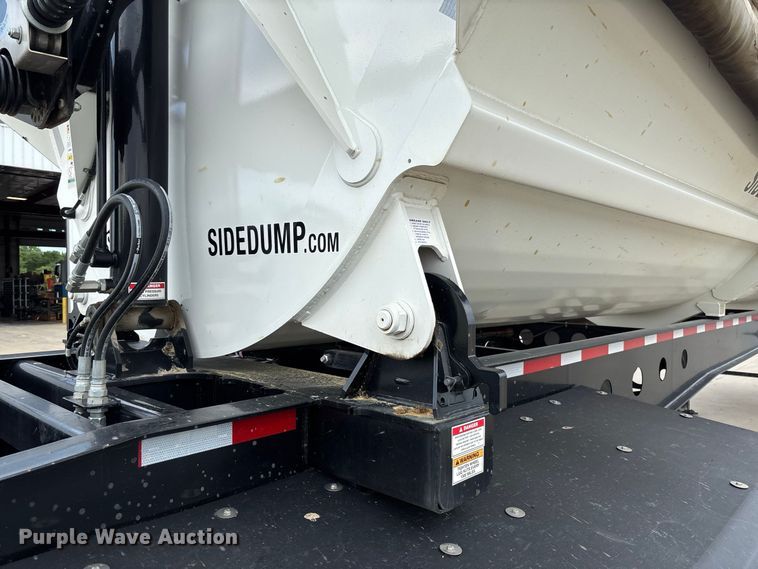 image for item DZ4551 2024 Smith-Co SX2-40-34 side dump trailer