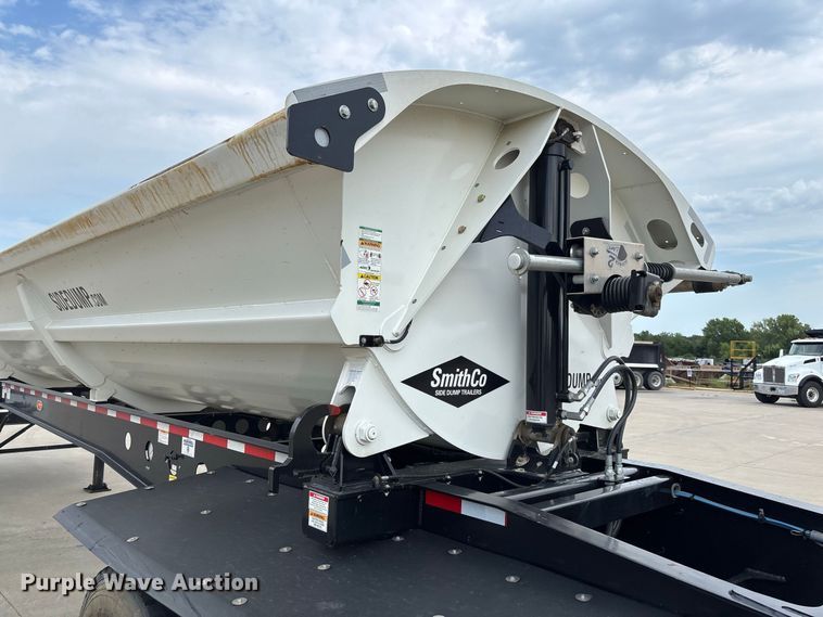 image for item DZ4551 2024 Smith-Co SX2-40-34 side dump trailer