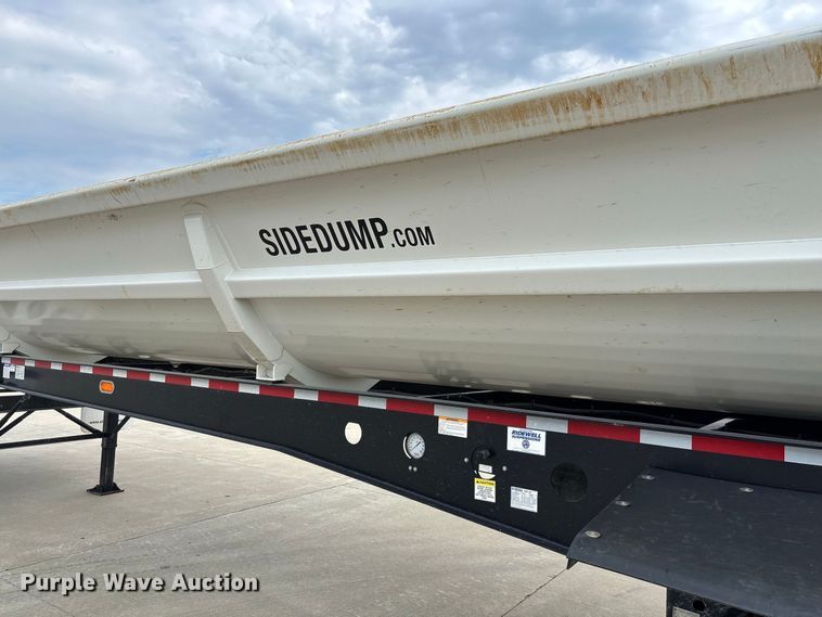 image for item DZ4551 2024 Smith-Co SX2-40-34 side dump trailer