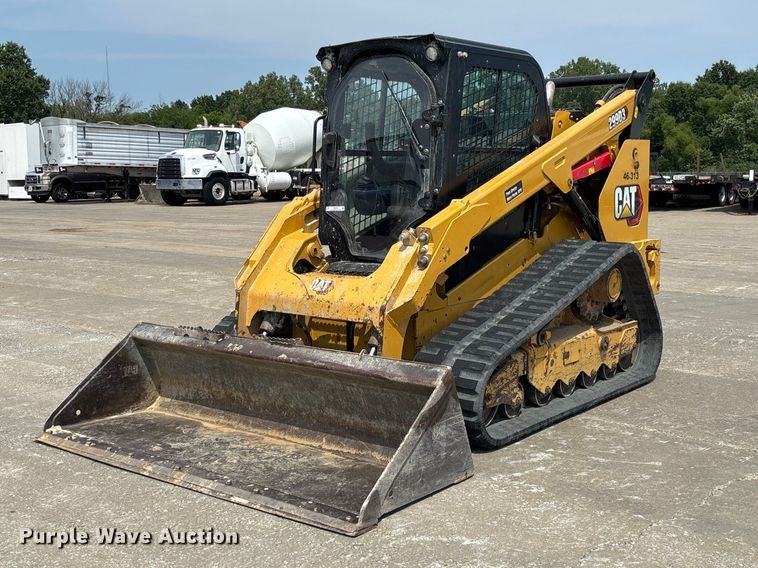 2022 Caterpillar 299D3 tracked skid steer loader