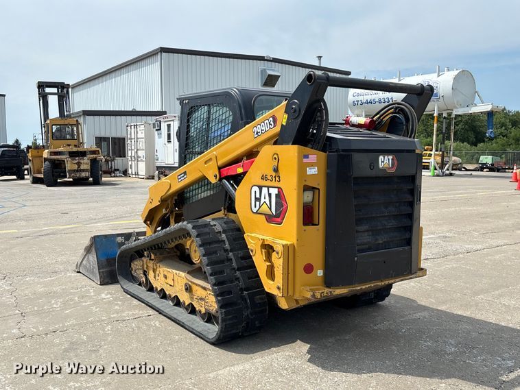 image for item DZ4552 2022 Caterpillar 299D3 tracked skid steer loader