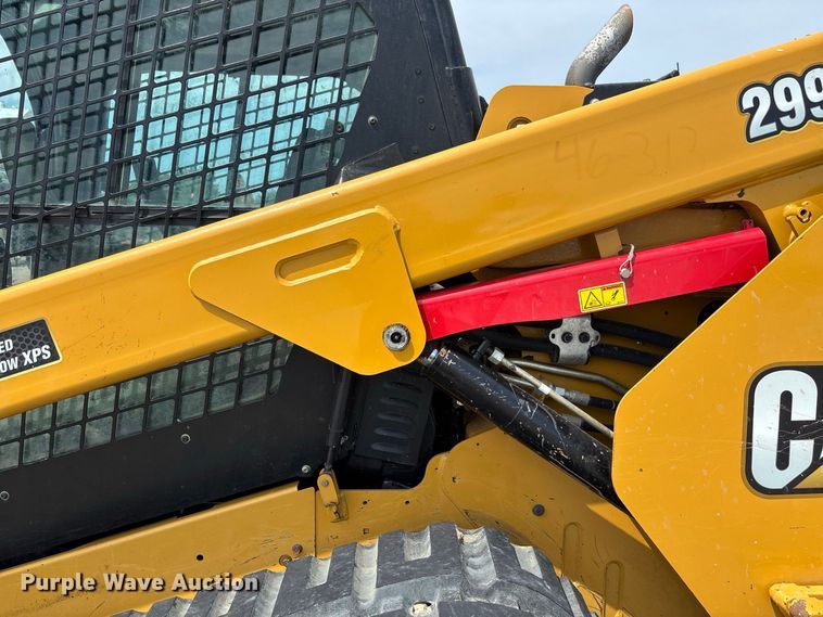 image for item DZ4552 2022 Caterpillar 299D3 tracked skid steer loader