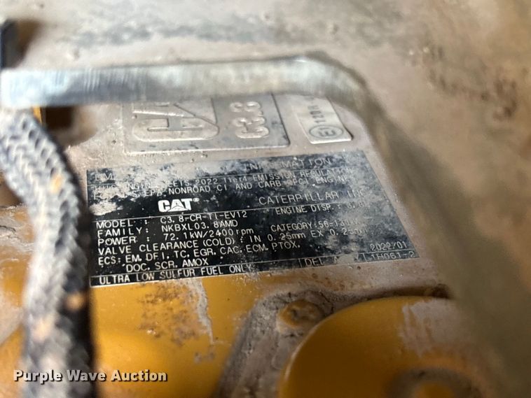image for item DZ4552 2022 Caterpillar 299D3 tracked skid steer loader