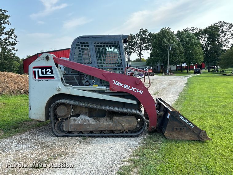 image for item DZ4567 2012 Takeuchi TL12 tracked skid steer loader