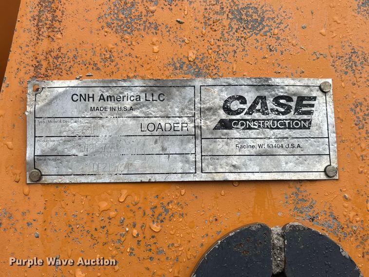 image for item DZ4574 2013 Case 721F wheel loader