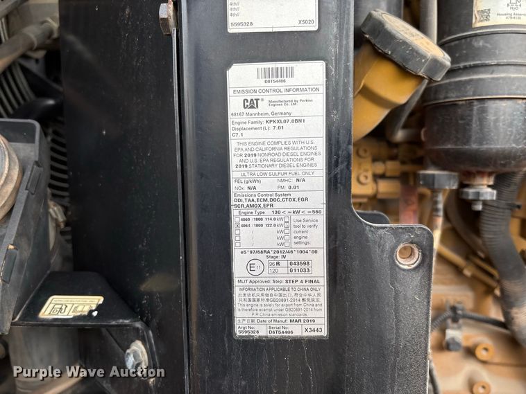 image for item DZ4575 2019 Caterpillar 930M wheel loader