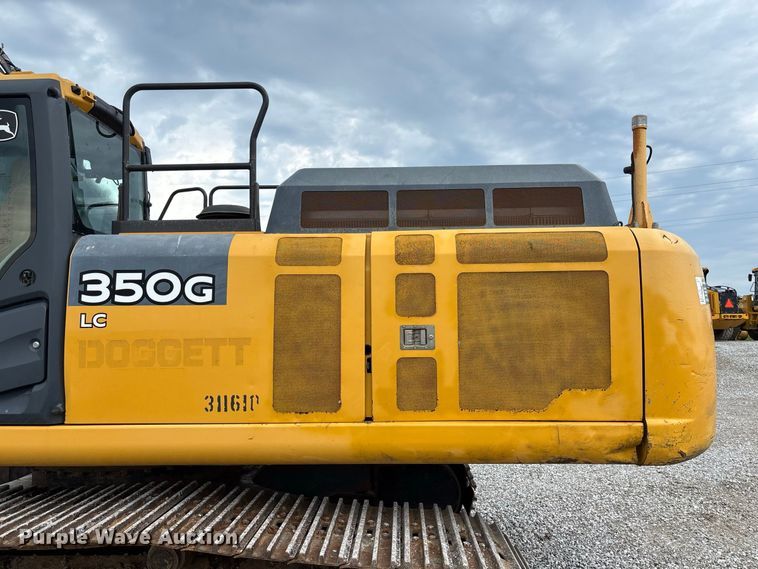 image for item DZ4577 2019 John Deere 350G LC excavator