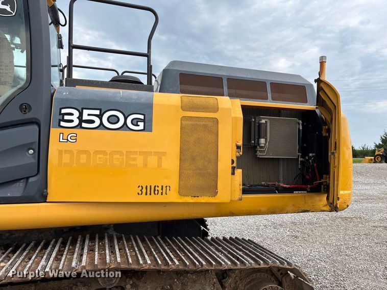 image for item DZ4577 2019 John Deere 350G LC excavator