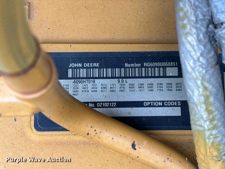 image for item DZ4577 2019 John Deere 350G LC excavator