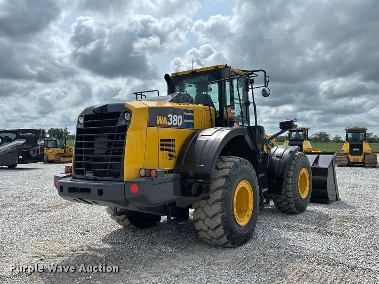 image for item DZ4581 Komatsu WA380-8 wheel loader