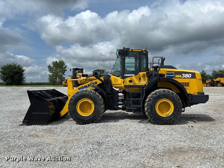 image for item DZ4581 Komatsu WA380-8 wheel loader