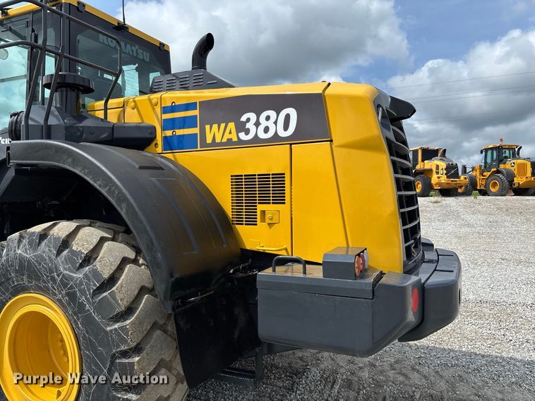 image for item DZ4581 Komatsu WA380-8 wheel loader