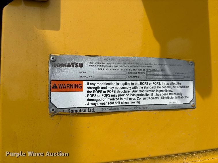 image for item DZ4581 Komatsu WA380-8 wheel loader