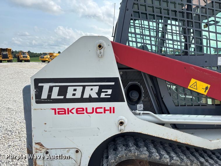 image for item DZ4582 2021 Takeuchi TL8R-2 tracked skid steer loader