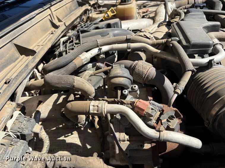image for item EA0001 2014 Ford F550 Super Duty flatbed truck