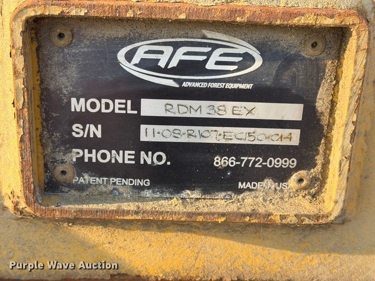 image for item EA0392 AFE RDM38EX excavator disc mulcher