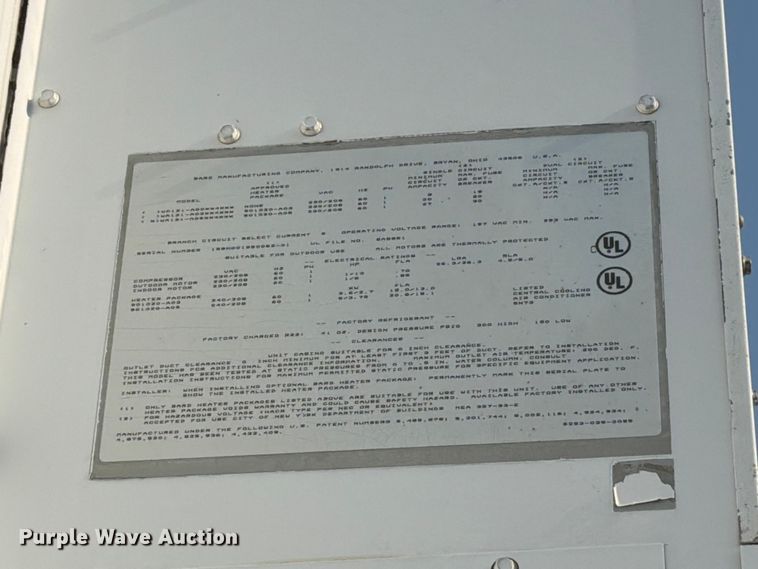 image for item EA0399 2001 Mark Line 830 office trailer