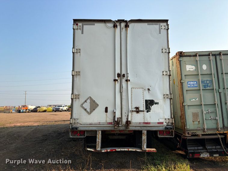 image for item EA0403 1990 Fruehauf FB9-F2-48W dry van trailer