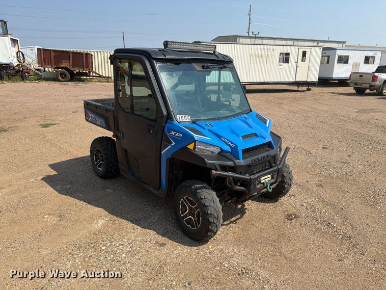 image for item EA0404 2017 Polaris Ranger 1000 XP utility vehicle