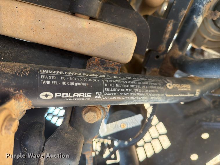image for item EA0404 2017 Polaris Ranger 1000 XP utility vehicle