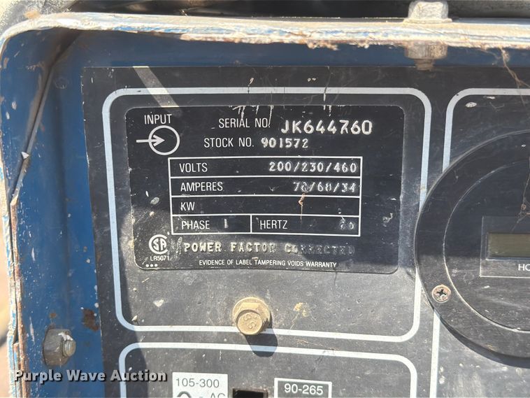 image for item EA0407 Miller Dialarc 250 welder