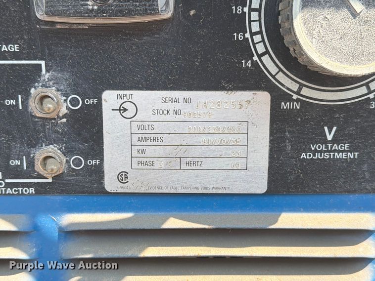 image for item EA0408 Miller Delta weld 450 welder
