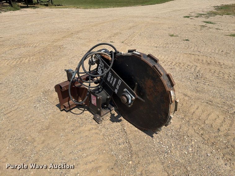 image for item EA0416 Trench Grader MP36 skid steer compaction wheel
