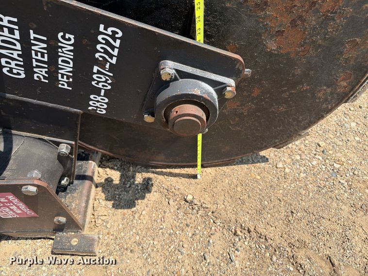 image for item EA0416 Trench Grader MP36 skid steer compaction wheel