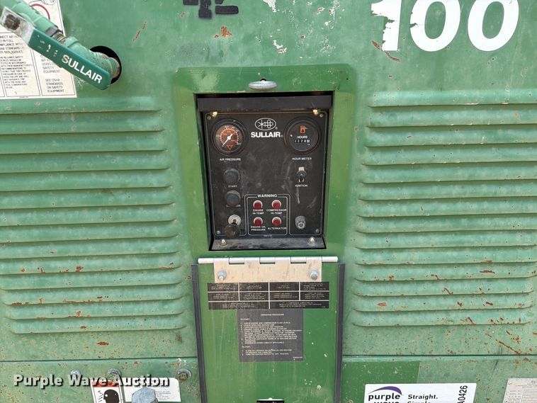 image for item EA0426 Sullair 100GPQ-T0Y air compressor