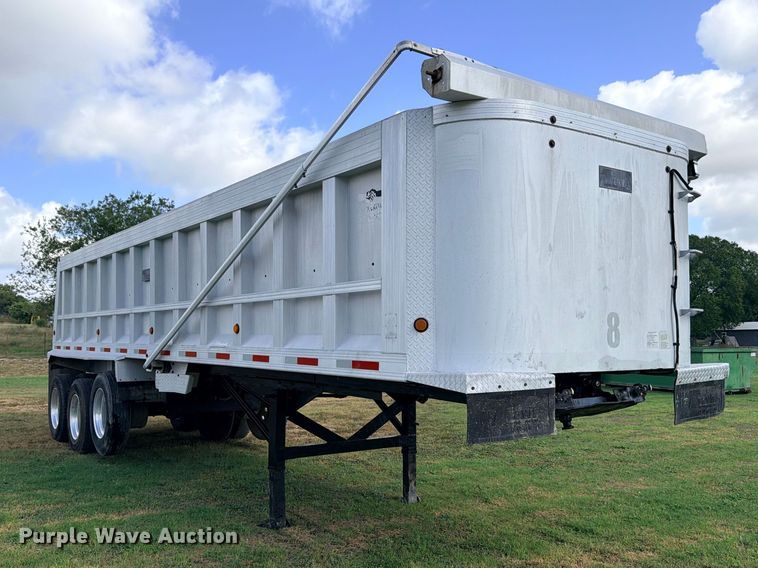 image for item ED5472 1998 Travis S-96 end dump trailer