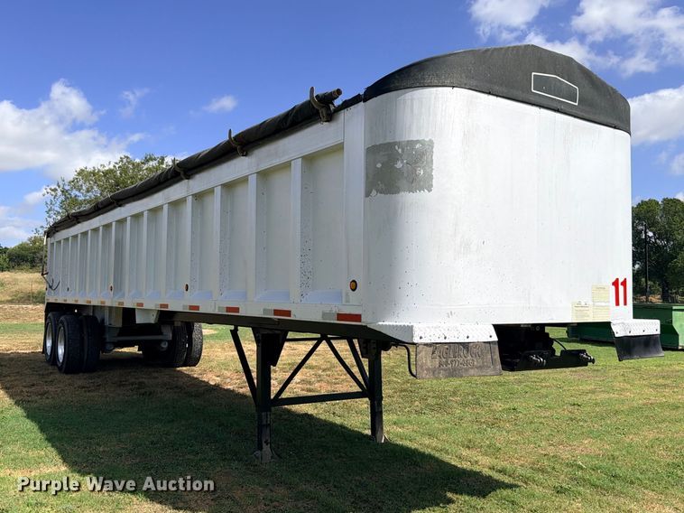 image for item ED5473 2004 Eaglerock end dump pup trailer