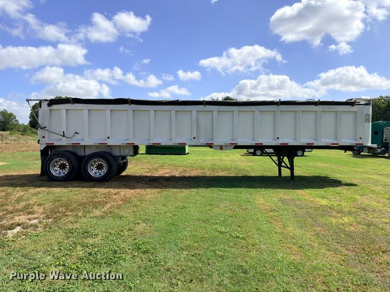 image for item ED5473 2004 Eaglerock end dump pup trailer