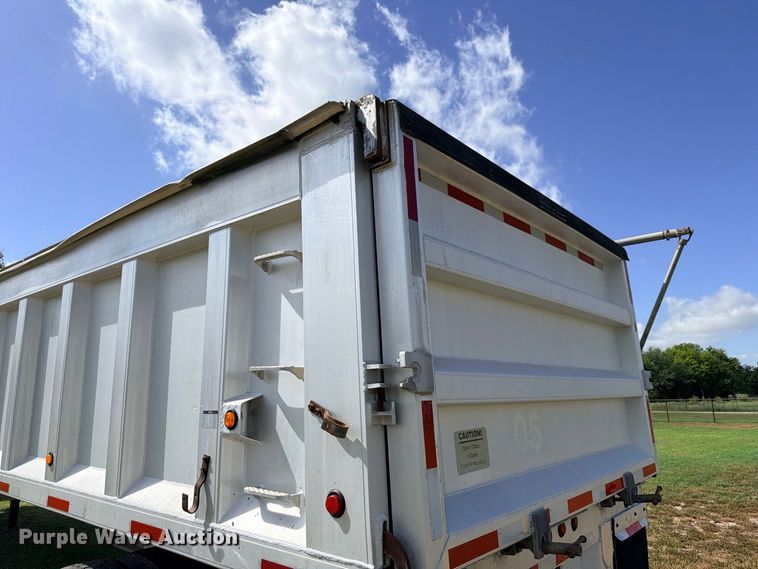 image for item ED5473 2004 Eaglerock end dump pup trailer