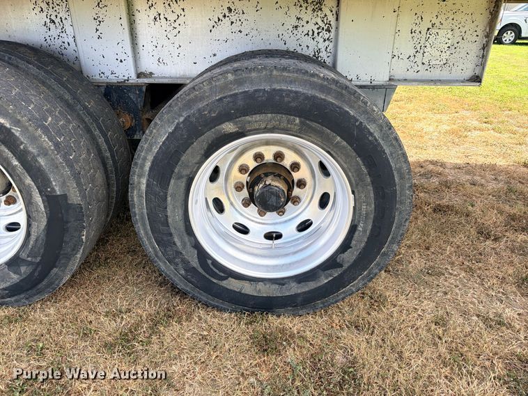 image for item ED5473 2004 Eaglerock end dump pup trailer